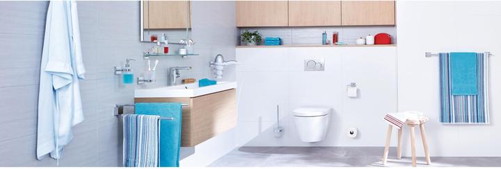 Actual product image tesa EKKRO glass shelf incl. adhesive solution without drilling