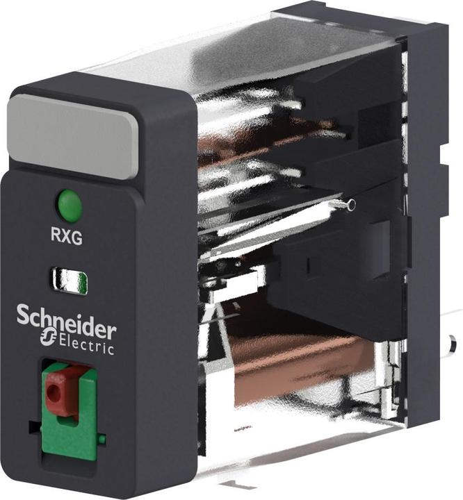 Actual product image Schneider Electric Relay 1CO 10A 24VAC w Test Button & LED