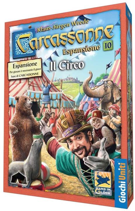 Immagine prodotto Giochi uniti Carcassonne. Il circo. Exp 10