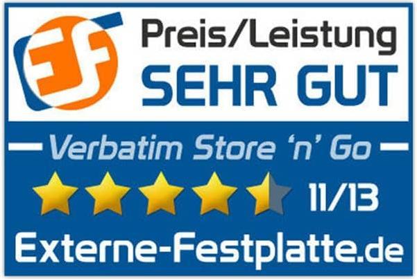 Actual product image Verbatim Store n Go (1 TB)
