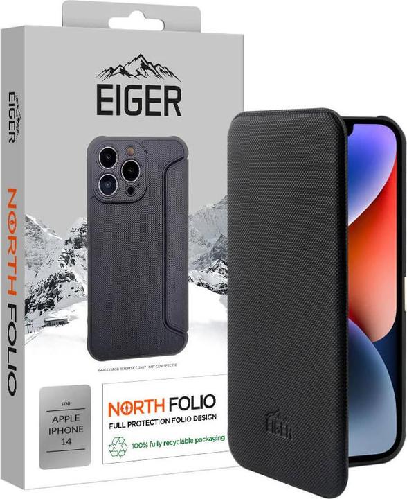 Actual product image Eiger North Folio Bookcase (Apple iPhone 14)