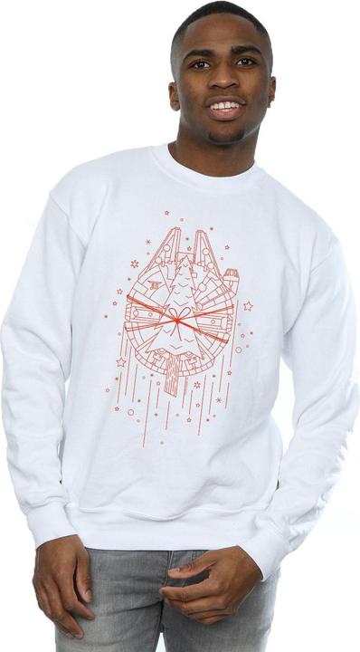 Image du produit Star Wars - Sweat MILLENNIUM FALCON CHRISTMAS TREE DELIVERY - Homme (S)