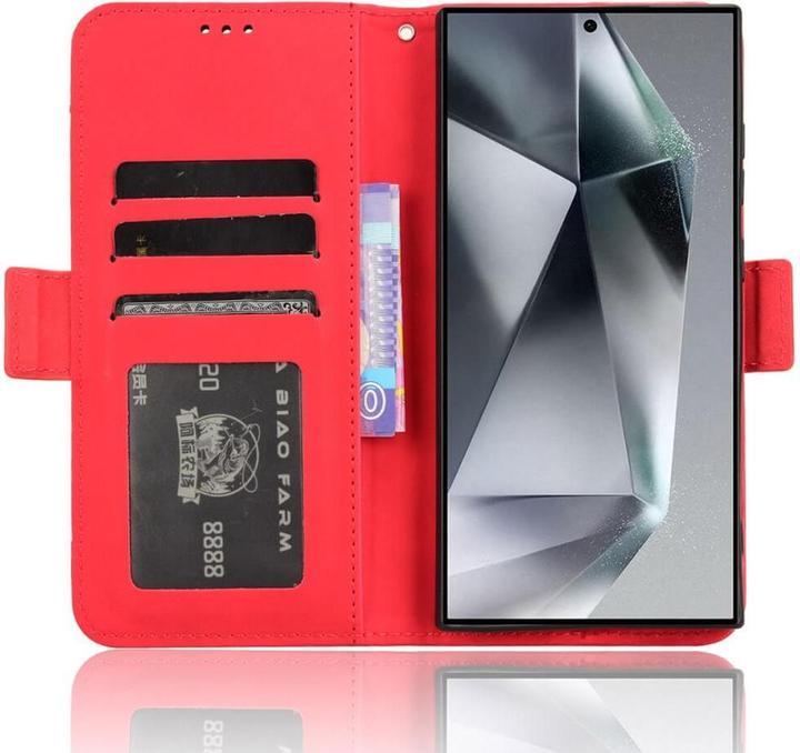 Actual product image Cover-Discount Case many card slots (Samsung Galaxy S24 Ultra)