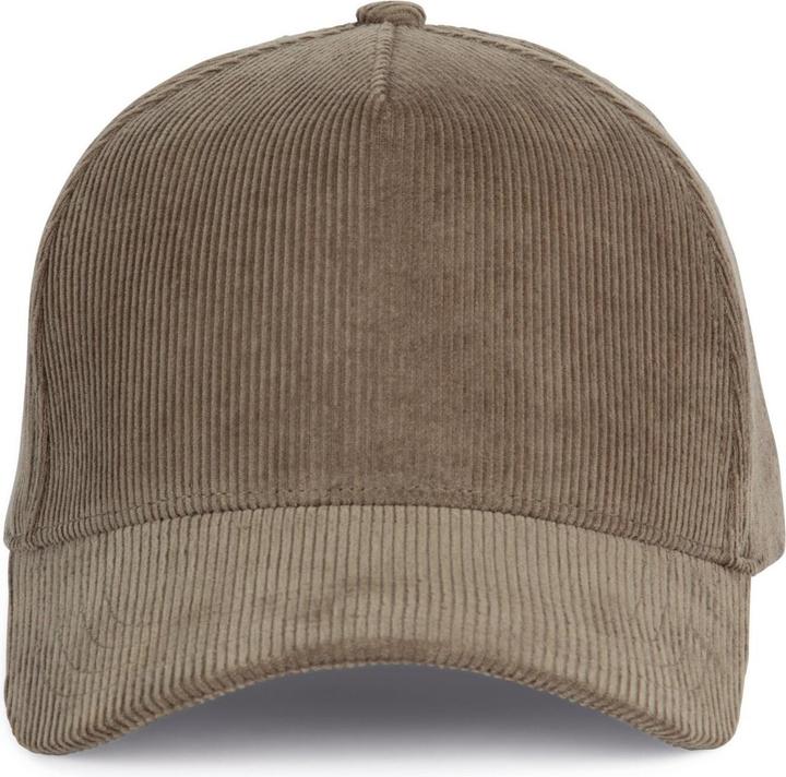 K-up 5 Panel Cap aus Samt (One Size)