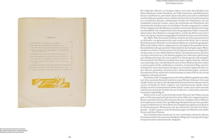 Produktbild Niko Pirosmani (Deutsch, Sam Keller und Daniel Baumann für die Fondation Beyeler, Irine Jorjadze, Mariam Dvali, Thea Djordjadze, Daniel Baumann, 2023)