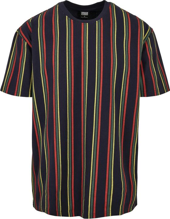 Immagine prodotto Urban Classics Maglietta stampata a righe retrò sovradimensionata (5XL)