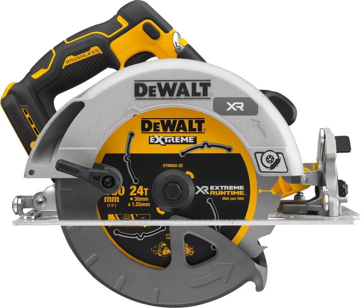 Produktbild DeWalt DCS 573 P2 Akku Handkreissäge 18 V 190 x 30 mm Brushless + 2x Akku 5,0 Ah + Ladegerät
