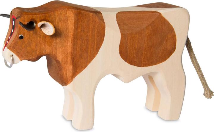 Actual product image Trauffer Bull Red-Holstein with nose ring