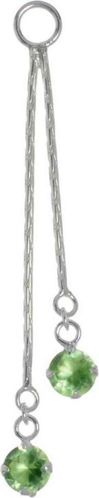 Produktbild Bijouteria Bauchpiercing-Anhänger (Kristall, Silber 925)