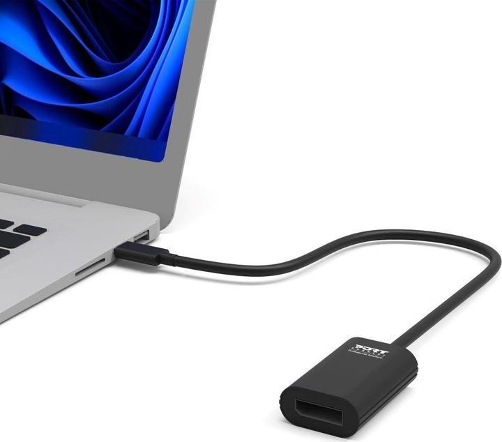 Produktbild Port Designs 900127 USB-Grafikadapter Pixel (DP, 15 cm)