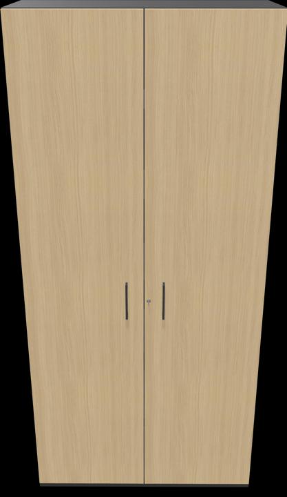 Image du produit Narbutas Choice Armoire à portes battantes (100 x 40 x 217 cm)