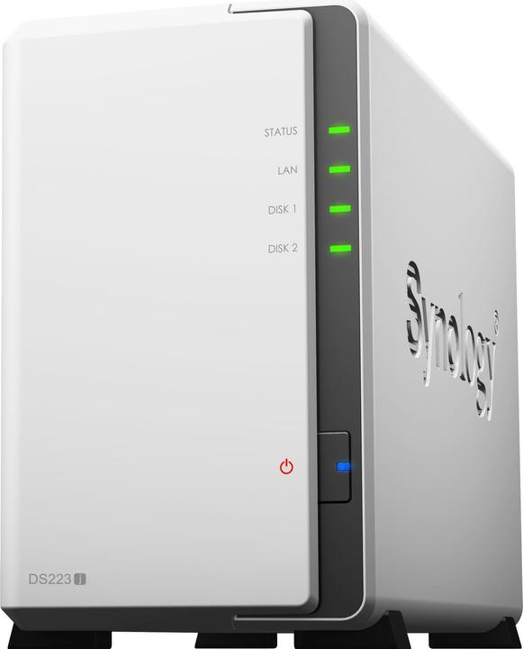 Productafbeelding Synology DS223j (2 x 2 TB, WD Red Plus)