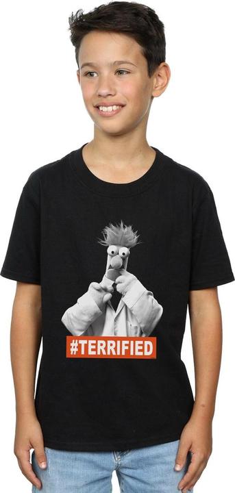 Produktbild Disney The Muppets Beaker Terrified TShirt Jungen (140, 146)