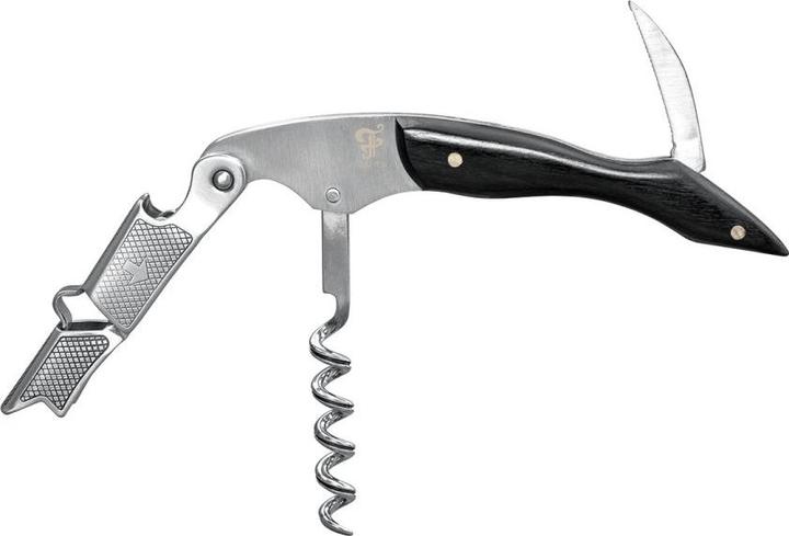 Actual product image Ich-zapfe Petit Noir waiter's knife with ebony handle (Sommelier knife)