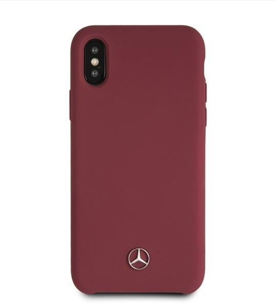 Produktbild Mercedes MEHCPXSILRE iPhone X/ Xs hard case czerwony/red (Apple iPhone X)