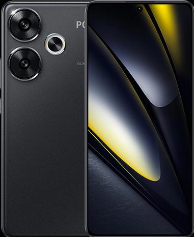 Actual product image Xiaomi Poco F6 (256 GB, Black, 6.67", Dual SIM, 50 Mpx, 5G)