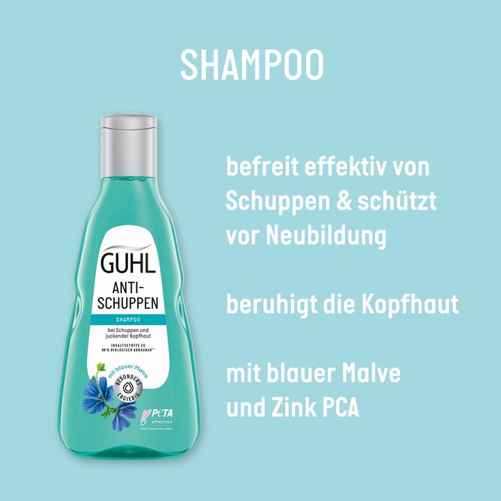 Immagine prodotto Guhl Shampoo antiforfora (250 ml, Shampoo liquido)