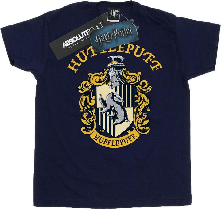 Actual product image Girls Hufflepuff Cotton T-Shirt (152, 158)