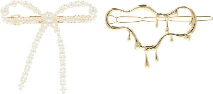 Trisa Fashion Clip & Barrette mit Perlen (1 Stk.)