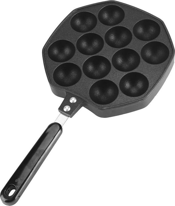Produktbild Asixx Takoyaki Pfanne (4 cm, Pfannenset + Topfset, Aluminium)