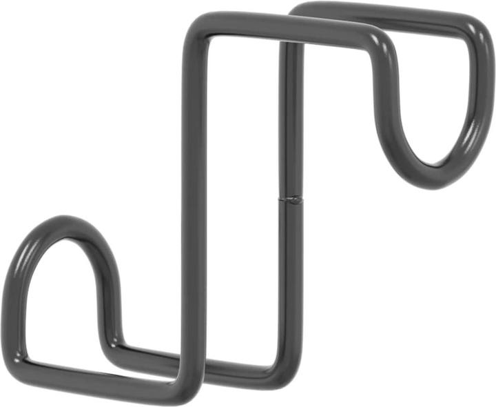 Produktbild VidaXL Trensenhalter 3Stk. Zaumhaken Trensenaufhänger Trensenhaken Schwarz Stahl