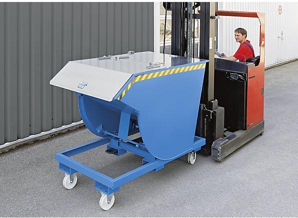 Produktbild eurokraft pro Kippbehälter, schmale Ausführung (1000 l)