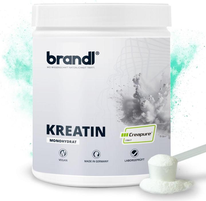 Produktbild Brandl Kreatin CREAPURE Creatin Monohydrat Pulver (1 Stück, Pulver, 500 g)