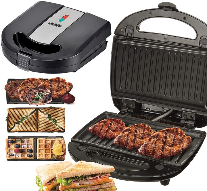 Productafbeelding Mesko Sandwichmaker Sandwichmaker 3 in 1 MS3045 (EU-stekker)