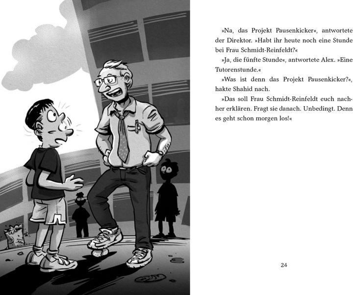 Produktbild Die Pausenkicker – Anpfiff auf dem Schulhof (Deutsch, Andreas Schlüter, 2024)