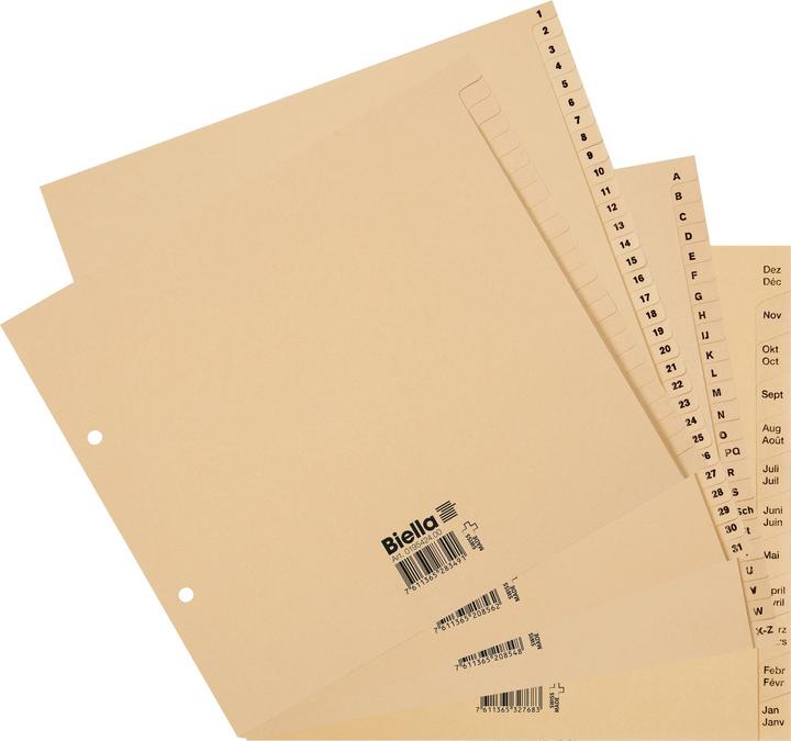 Produktbild Biella Register Papier