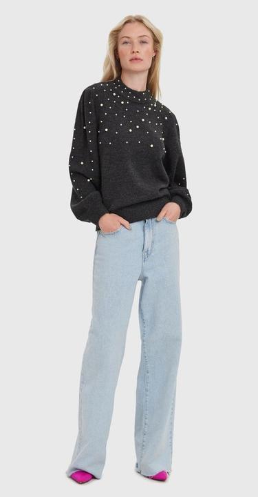 Immagine prodotto Vero Moda Maglione a maglia con perline (XS)