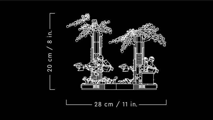 Produktbild LEGO Verfolgungsjagd auf Endor - Diorama (75353, LEGO Star Wars)