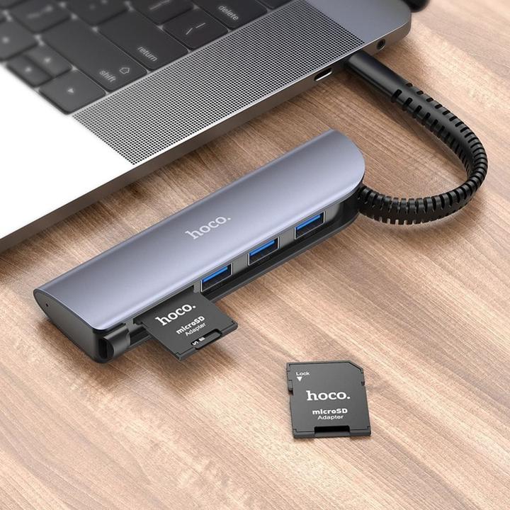 Actual product image Hoco Memory cards adapter TF to SD memory cards HB22
