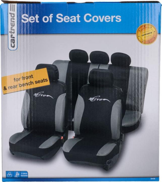 Immagine prodotto Cartrend Set di coprisedili Active sw/anth 13 pezzi