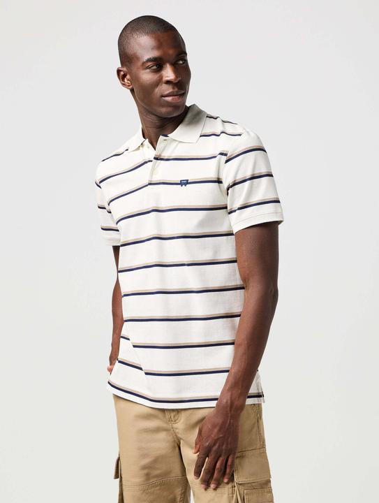 Wrangler Polo Stripe Polo Shirt (S)