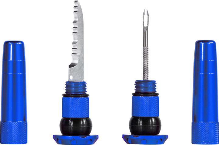 Actual product image Muc-Off Patch kit Stealth Tubeless Punctures Plug Blue