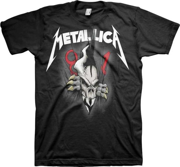 Metallica Unisex Adult 40th Anniversary Ripper T-Shirt (L)