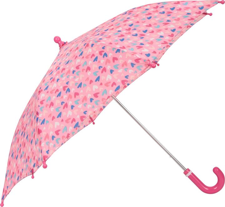 Actual product image Mountain Warehouse Childrens/Kids Hearts Stick Umbrella