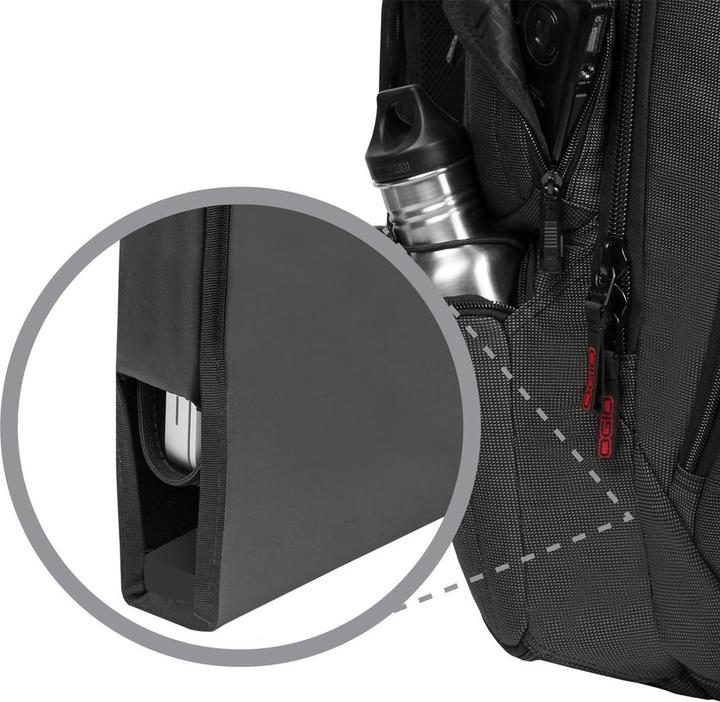 Produktbild Ogio RUCKSACK RENEGADE RSS GRAPHIT (BLACK PINDOT) P/N: 111071 317 (29.50 l)