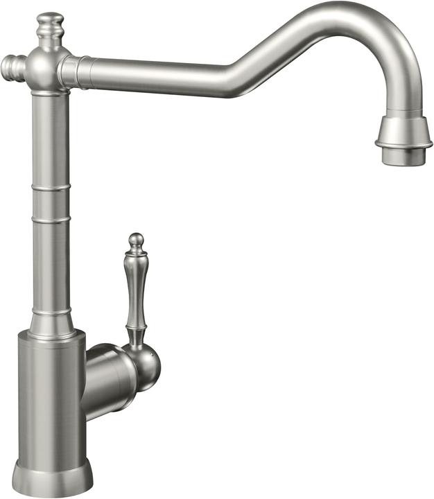 Villeroy & Boch V&B Einhand-Spültischbatterie AVIA 2.0 ND Edelstahl massiv
