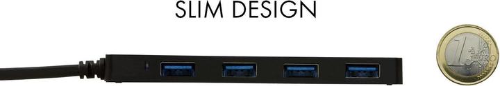Actual product image i-tec U3HUB404 (USB-A, 4 Ports)