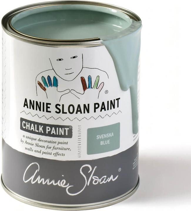 Immagine prodotto Annie Sloan Vernice a gesso Svenska Blue Litro (Blu, Colori pastello, 1000 ml)