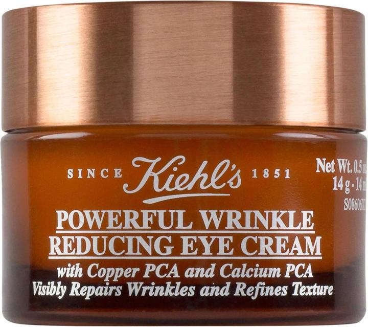 Kiehl's Powerful Wrinkle Reducing Eye Cream Augencreme (Crème, 15 ml, Tag)