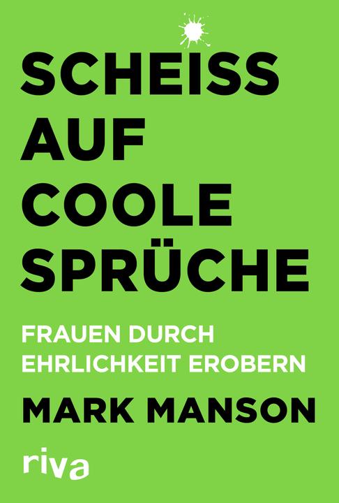 Nutritional values and ingredients Scheiss auf coole Sprüche (German, Mark Manson, 2019)