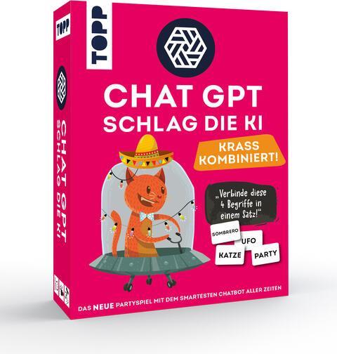 Actual product image ChatGPT - Beat the AI. A killer combination! Who can write the best story out of four words? (German)