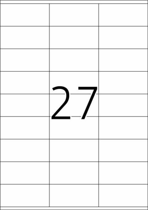 Actual product image Herma Universal labels A4