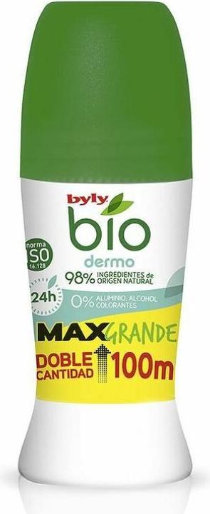 Produktbild Byly BIO NATURAL 0% DERMO MAX deo roll-on 100 ml (Roll-on, 100 ml)