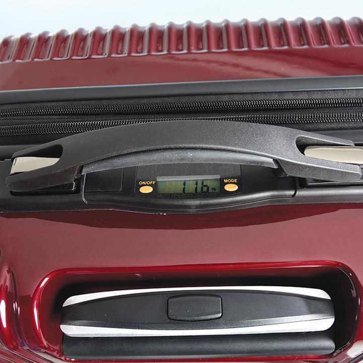 Image du produit Welltravel Set de voyage avec balance, 3 pièces SCALA bordeaux (L (90 - 115l))