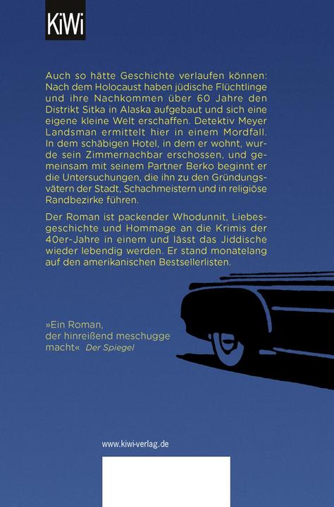 Actual product image Die Vereinigung jiddischer Polizisten (German, Michael Chabon, 2018)