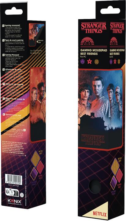 Produktbild Konix Stranger Things Mousepad Best Friends 27 x 32 cm (M)